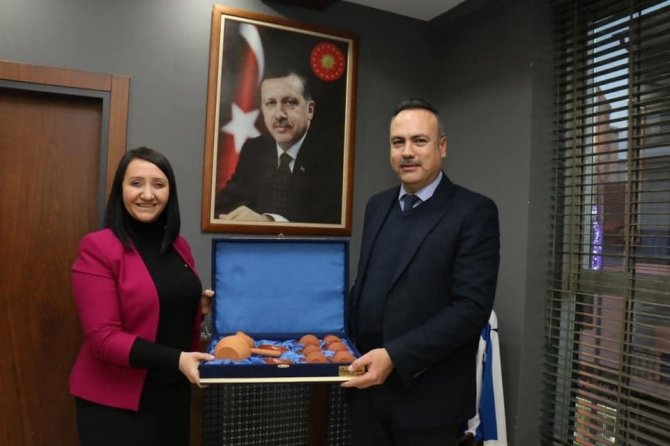 İ̇l Koordinatörü Karagöz, Başkan Tekin’i Ziyaret Etti
