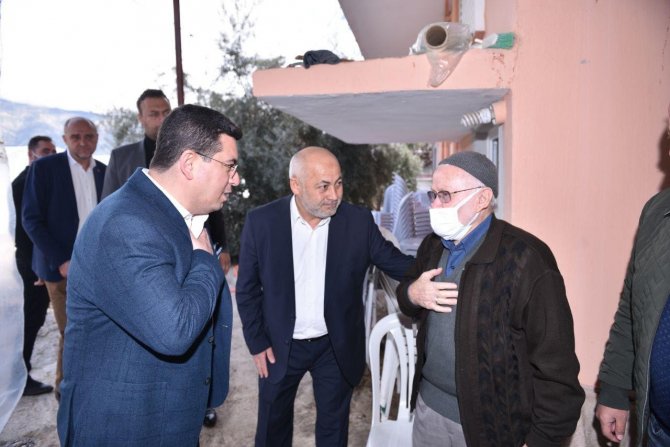 Başkan Tütüncü, İ̇dlib Şehidinin Baba Ocağında
