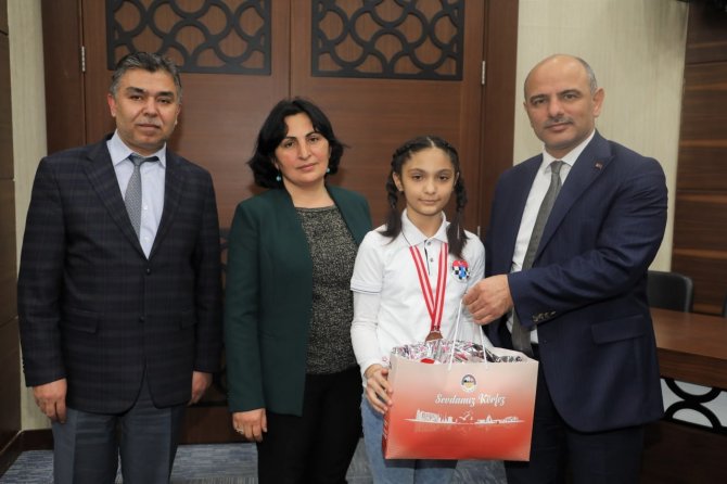 Körfezli Şampiyonlardan Başkan Söğüt’e Ziyaret