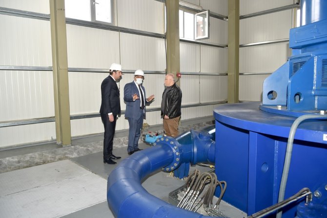 Kuyuönü Hes Enerji Üretimine Başladı