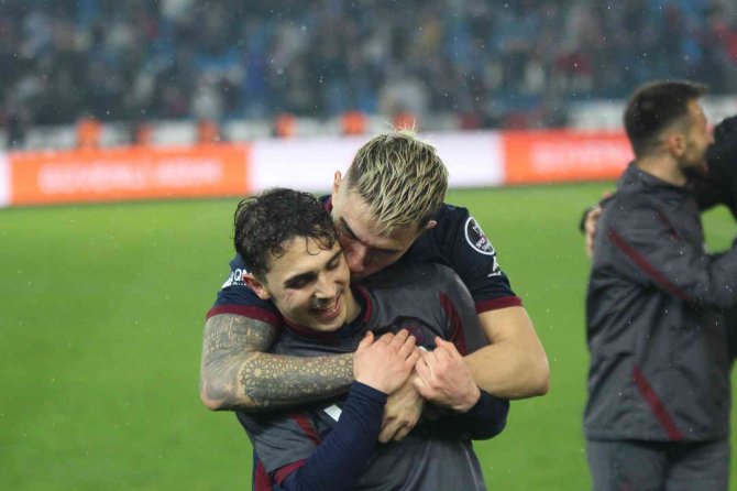 Spor Toto Süper Lig: Trabzonspor: 3 - Kayserispor: 2 (Maç Sonucu)