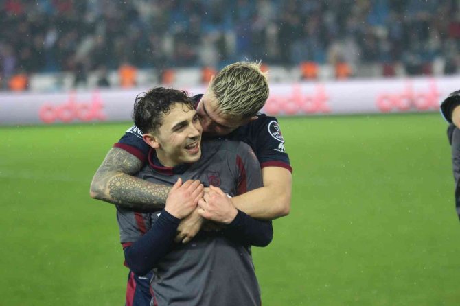 Spor Toto Süper Lig: Trabzonspor: 3 - Kayserispor: 2 (Maç Sonucu)