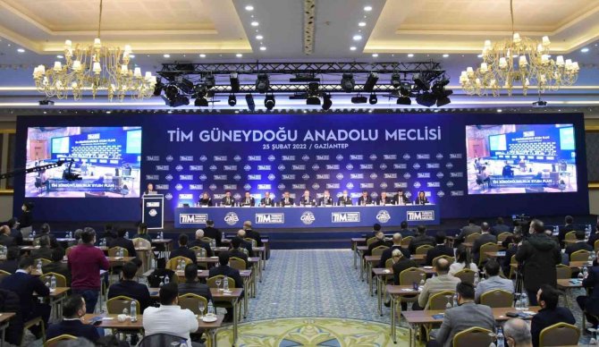 Gso Yönetim Kurulu Başkanı Adnan Ünverdi, Ti̇m Güneydoğu Anadolu Meclisi’nde Konuştu