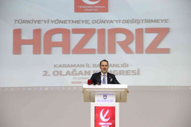 Fatih Erbakan: “300 Bin Üyesiyle Türkiye’nin En Dinamik Partisiyiz”