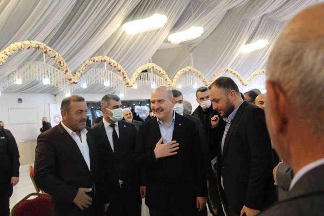 İ̇çişleri Bakanı Soylu, Mardin’de Kanaat Önderleriyle Bir Araya Geldi