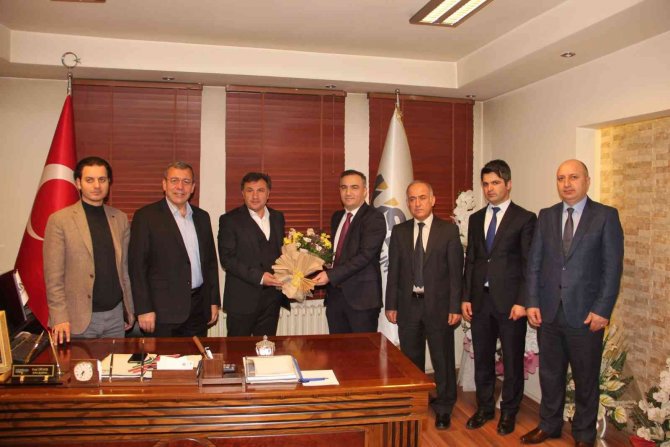 Vergi Dairesi Heyetinden Başkan Demir’e Ziyaret