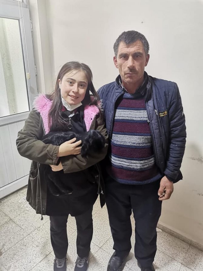 Gediz’de Numune Olarak Alınan Oğlak Sağlığına Kavuştu