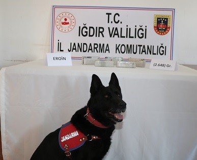 Iğdır’da 2 Kilo 648 Gram Eroin Ele Geçirildi