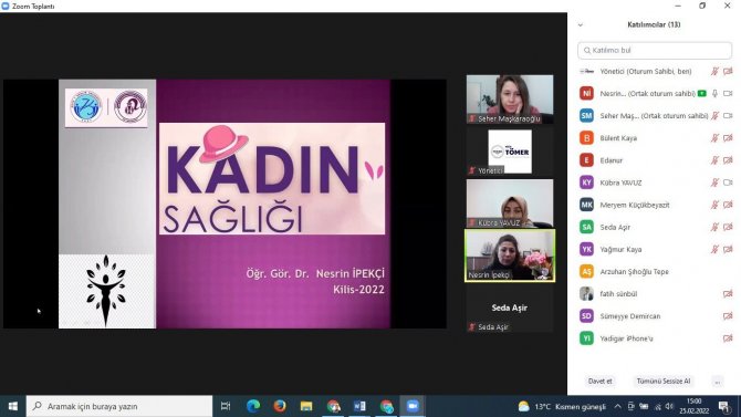 Üniversitede “Kadın Sağlığı” Konferansı Gerçekleştirildi