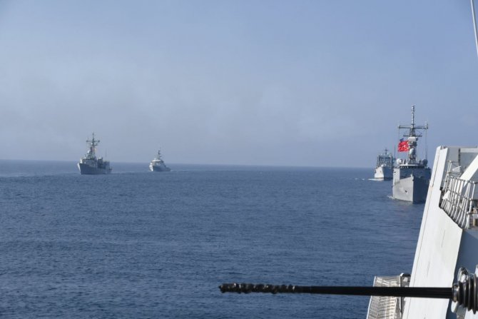 Tcg Göksu, Dynamic Manta-2022 Nato Tatbikatı Kapsamında Eğitimler İcra Etti