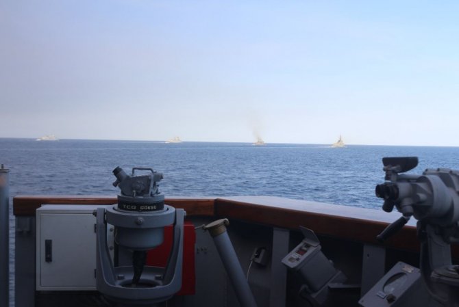 Tcg Göksu, Dynamic Manta-2022 Nato Tatbikatı Kapsamında Eğitimler İcra Etti