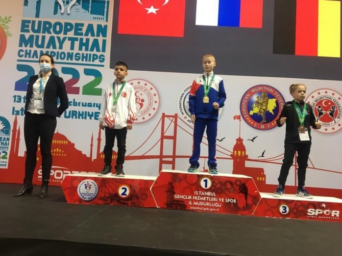 Hakkarili Kaçar, Avrupa 2.’si Oldu
