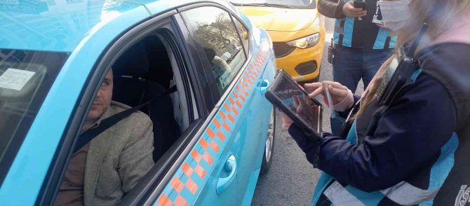 Şişli’de Ticari Taksi Denetimi