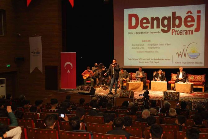 Van Büyükşehir Belediyesi Asırlık ’Dengbejlik’ Kültürünü Yaşatıyor