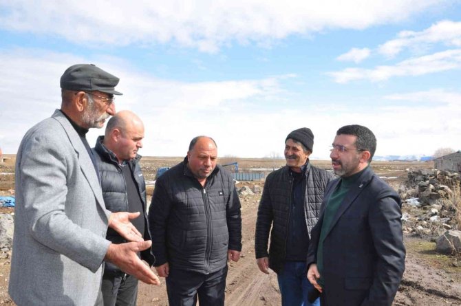 Başkan Çalkın Sınır Köylerde