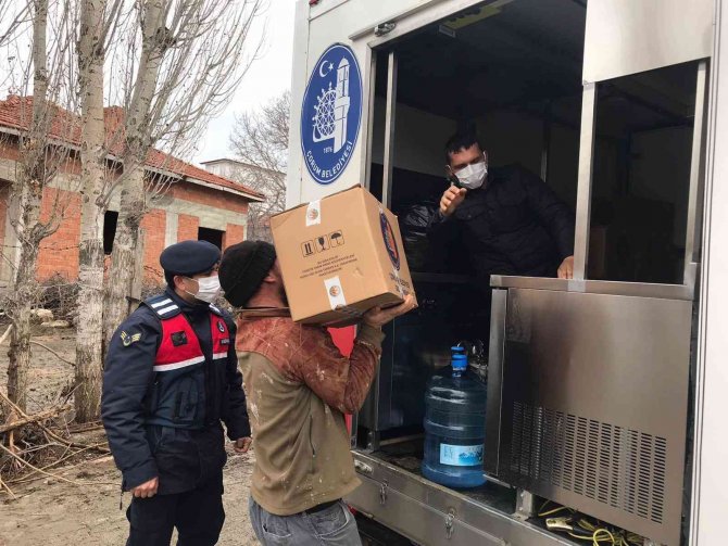 Afet Bölgesinde Hasar Tespit Çalışmaları Başladı