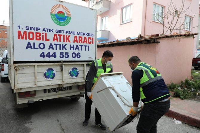 Elektronik Atıklar Evlerden Toplanacak