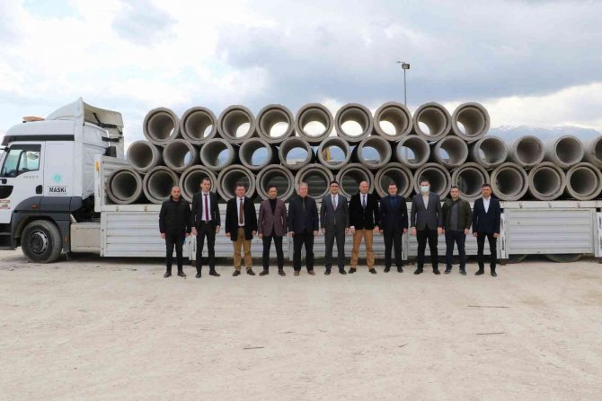 Salihli Beton Fabrikasına Yerinde İnceleme