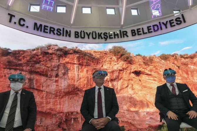 Emıtt 2022’nin ’En İyi Stant’ Ödülü Mersin Büyükşehir Belediyesinin