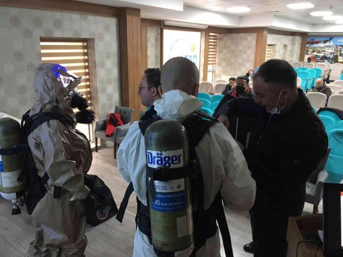 Öğretmenler Arama Kurtarma Eğitimlerine Başladı