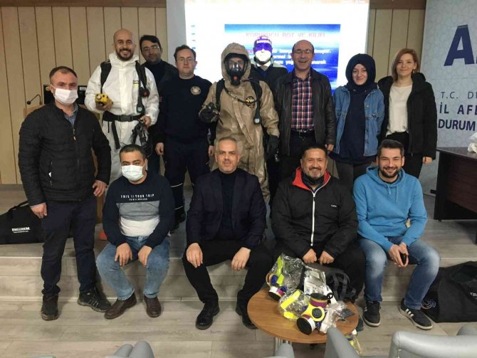 Öğretmenler Arama Kurtarma Eğitimlerine Başladı