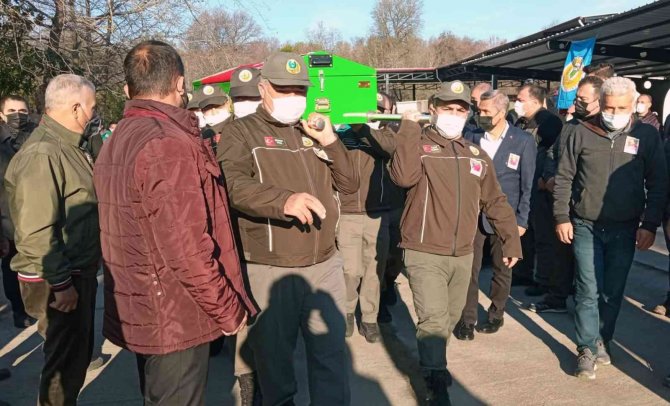 İ̇ş Kazasında Ölen Denizlili Orman İşçisi Son Yolculuğuna Uğurlandı