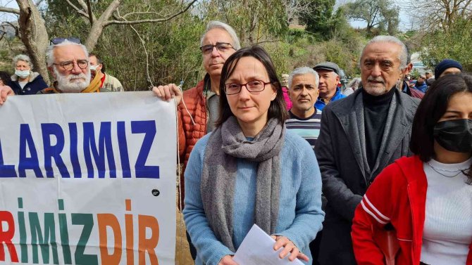 Bodrum’da Yanan Alanlara Hafriyat Dökülmesine Ses Yükselttiler