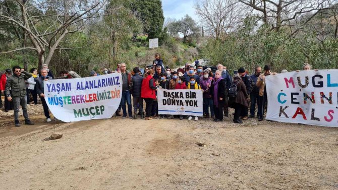 Bodrum’da Yanan Alanlara Hafriyat Dökülmesine Ses Yükselttiler