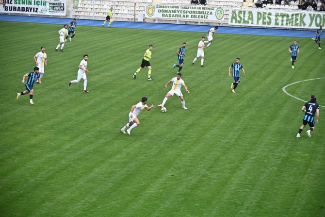 Tff 3. Lig: Osmaniyespor Fk: 2 - Belediye Kütahyaspor: 0