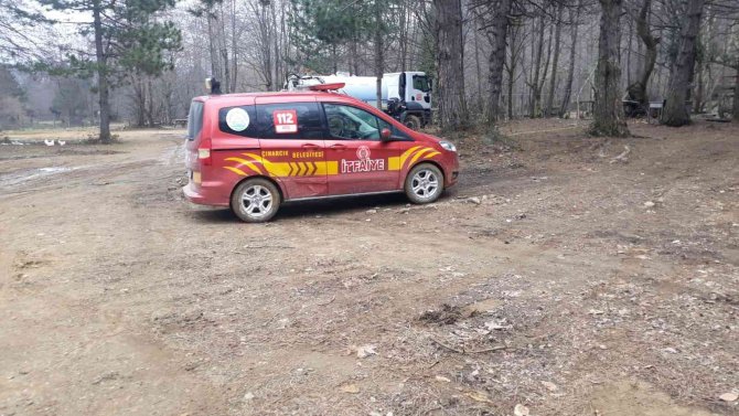Yalova Kent Ormanı’ndaki Ahşap İşletme Yanarak Kül Oldu