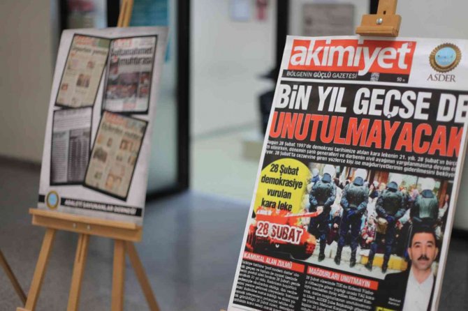 Konya’da "28 Şubatlar Unutulmasın" Sergisi