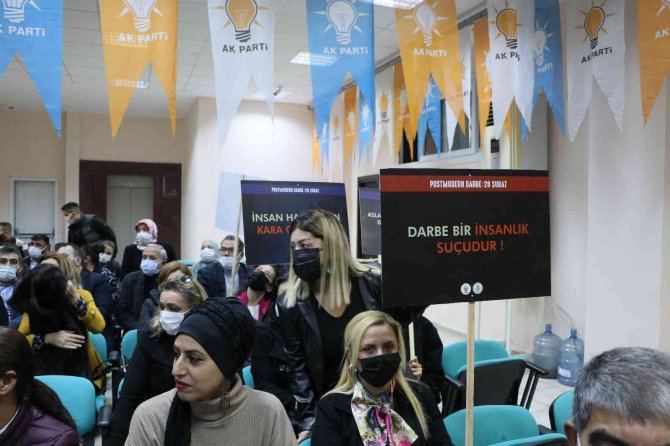 Mersin’de 28 Şubat Postmodern Darbesi Protesto Edildi