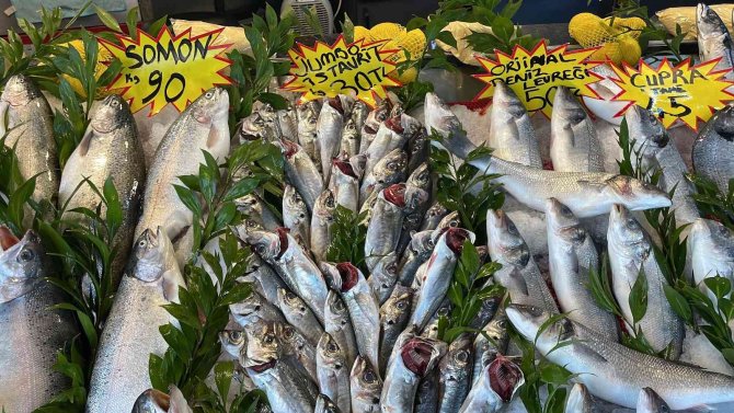 Balık Tezgahlarında Bolluk Yaşanıyor