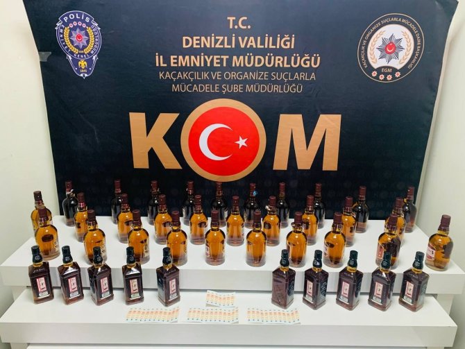 Tütün Ve Alkol Kaçakçısı 4 Şüpheli Yakalandı