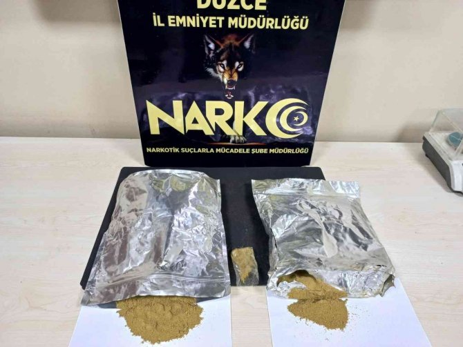 1703 Gram Uyuşturucu Ele Geçirildi
