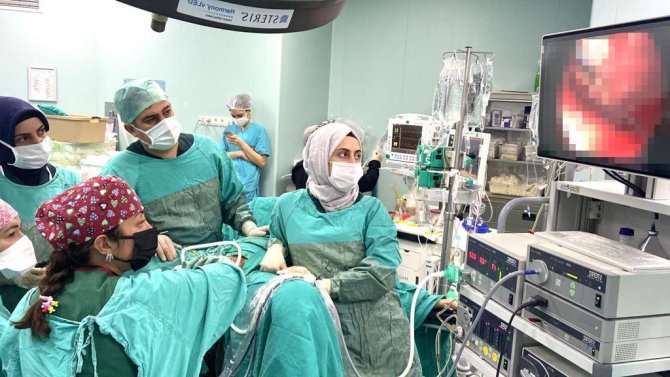 Gaün Hastanesinde V-notes Cerrahisi Uygulanmaya Başlandı