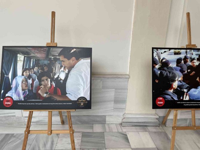 İ̇stanbul Üniversitesi’nde ‘Sükut İ̇krardan Gelmez’ Fotoğraf Sergisi Açıldı