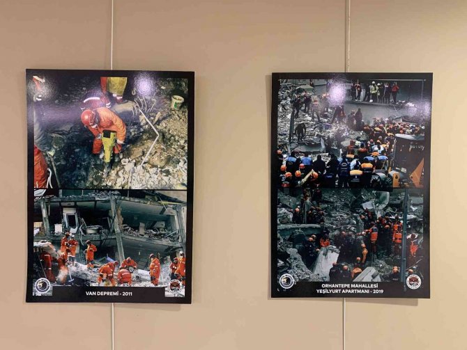 Kartal’da, ’Afetlerde Kartal Sergisi’ Açıldı