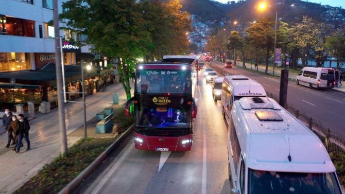 ‘Ordu Gezen’ Otobüsünden 2 Bin 353 Yerli-yabancı Turist Yararlandı
