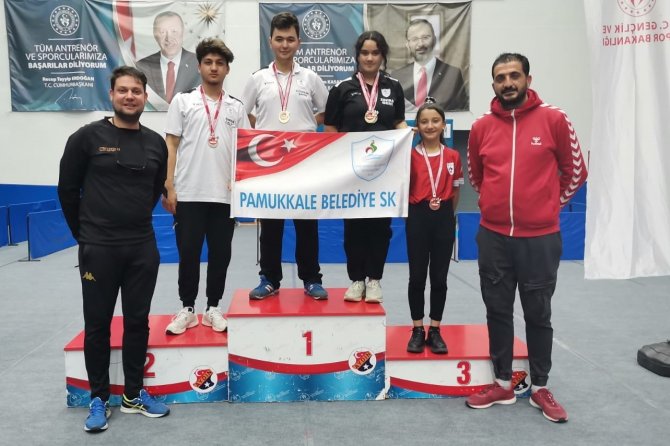 Pamukkaleli Sporcular Hafta Sonu 24 Madalya Kazandı