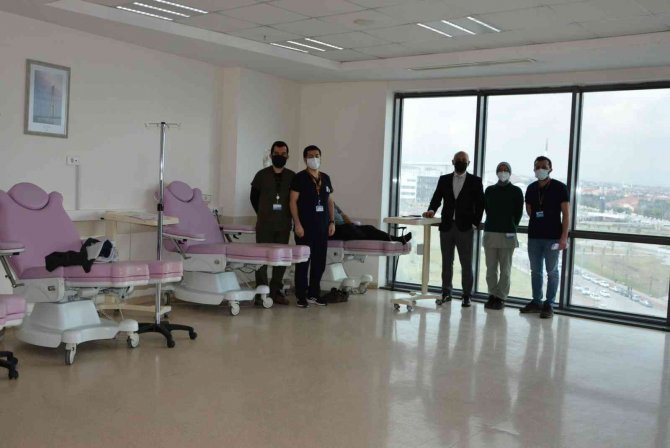 Paü Hastanesinde İ̇nfüzyon Ünitesi Hizmet Vermeye Başladı