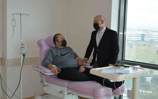 Paü Hastanesinde İ̇nfüzyon Ünitesi Hizmet Vermeye Başladı