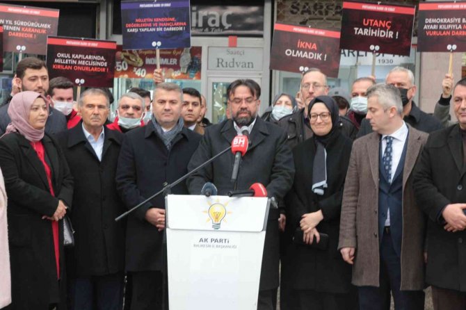 Ak Parti İ̇l Başkanı Ekrem Başaran: “28 Şubat Bin Yıl Sürmedi Ama Bin Yıl Unutulmayacak”