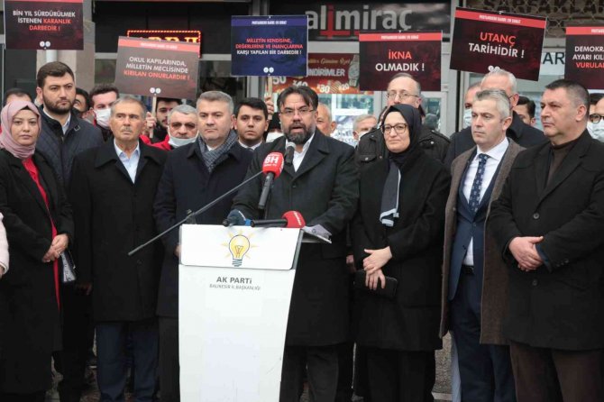 Ak Parti İ̇l Başkanı Ekrem Başaran: “28 Şubat Bin Yıl Sürmedi Ama Bin Yıl Unutulmayacak”
