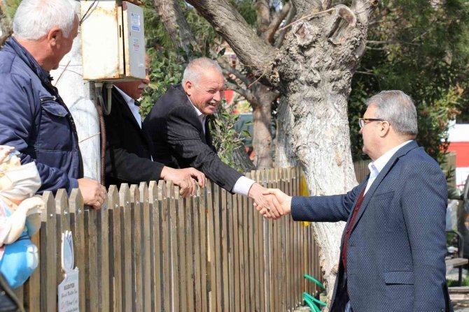 Başkan Çerçi Yuntdağı’ndaki Yatırımları İnceledi