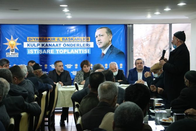 Ak Parti Diyarbakır İ̇l Teşkilatı Tam Kadro Sahada