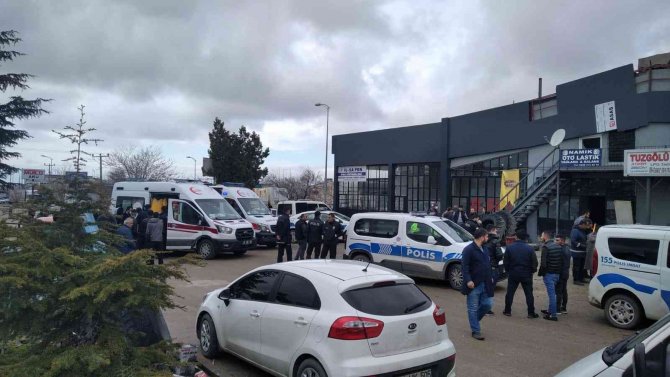 Başkent’te Sanayi Sitesinde Patlama: 1 Yaralı