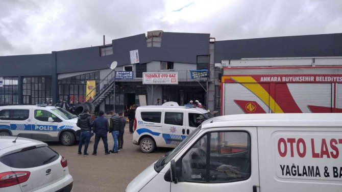 Başkent’te Sanayi Sitesinde Patlama: 1 Yaralı