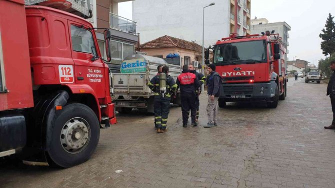 Televizyon Üzerine Devrilen Elektrikli Isıtıcı Yangına Neden Oldu