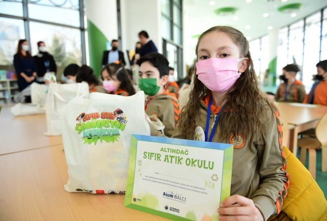Altındağ’da Bin Çocuk “Sıfır Atık” Eğitimi Aldı